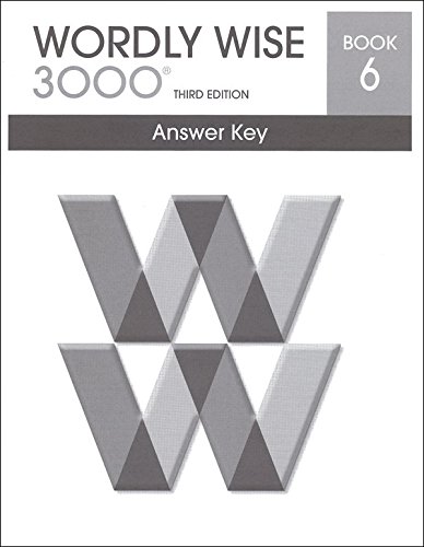 Amazon | Wordly Wise 3000 (Wordly Wise, 6) | School Speciality